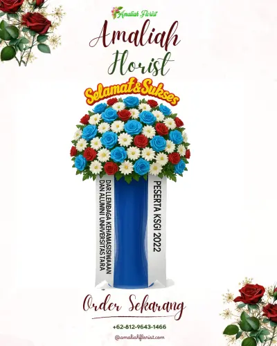 Standing Flower di Bantal